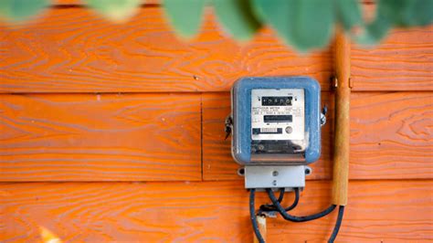 moving electric meter outside house